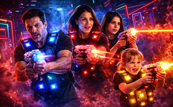 Lasertag im GiGa Live