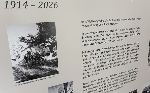 Ausstellungstafel , Foto: Alex Fisch, Lizenz: Alex Fisch