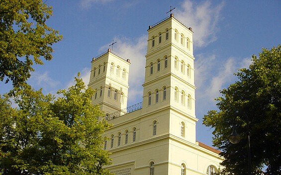 Schinkelkirche Straupitz, Foto: Meiner, Lizenz: TEG