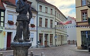 Stadtinformation Perleberg mit Roland, Foto: Stadt Perleberg, Foto: Nicole Drescher, Lizenz: Stadt Perleberg