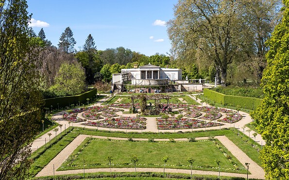 Schloss Charlottenhof, Foto: André Stiebitz, Lizenz: PMSG SPSG