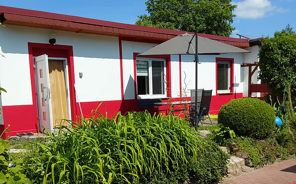 Aussenansicht Ferienwohnung Zemke Altkünkendorf, Foto: Thea Zemke