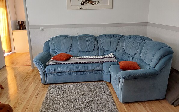 Wohnzimmer Ferienwohnung Zemke, Foto: Thea Zemke