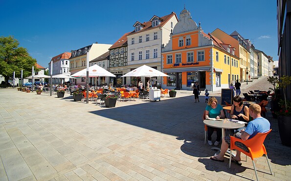 Eberswalde Marktplatz, Foto: Jürgen Rocholl/FACE, Lizenz: WITO Barnim GmbH