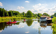 Kanu am Marina Park Eberswalde, Foto: Torsten Stapel, Lizenz: Zweckverband Region Finowkanal