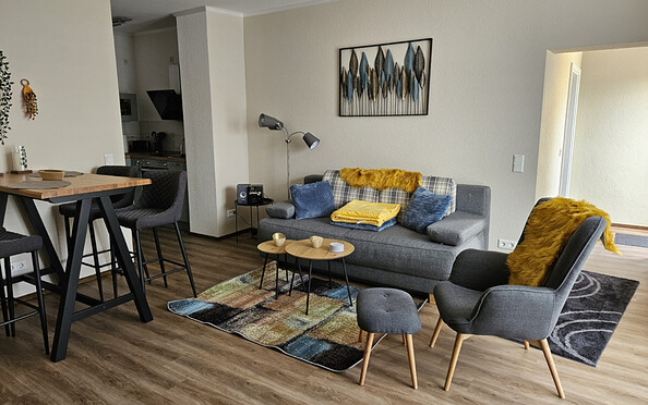 Wohnbereich Bungalow Familie Schlegel, Foto: Carolin Schlegel, Lizenz: Carolin Schlegel