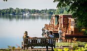 Rast am Kalksee, Foto: Florian Läufer, Lizenz: Seenland Oder-Spree