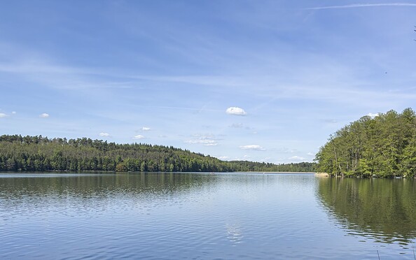 Wander am Glubigsee, Foto: Steffen Lehmann, Lizenz: TMB Fotoarchiv