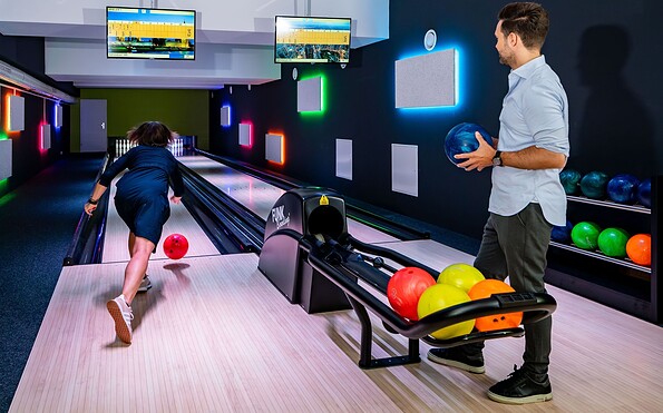 Bowling Bahn, Foto: 360° Team, Lizenz: AHORN Hotels &amp; Resorts