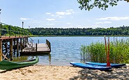 Strand am Bootshaus, Foto: Hotel Döllnsee-Schorfheide, Foto: Jones-Art, Lizenz: Hotel Döllnsee-Schorfheide