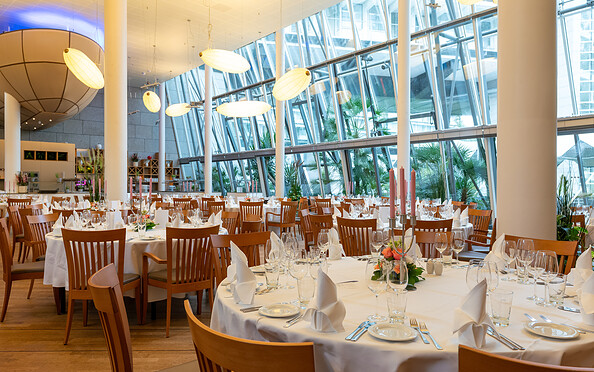 Kongresshotel Potsdam - Restaurant Zeppelin, Foto: Jan-Leo Kaak, Lizenz: Kongresshotel Potsdam