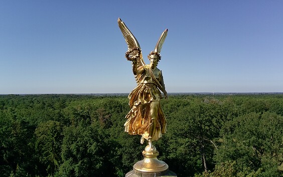 Siegessäule Hakenberg, Foto: Vanessa Haberland, Lizenz: Gemeinde Fehrbellin
