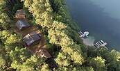 Luftbild Ferienhäuser am Kastavensee, Foto: Dirk Hockauf, Lizenz: Dirk Hockauf
