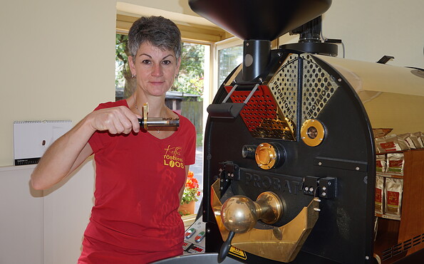 Kaffeerösterei Loos Elsterwerda, Foto: Dietlind Loos, Lizenz: Dietlind Loos