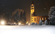 Langen Kirche Winter, Foto: Gemeinde Fehrbellin, Lizenz: Gemeinde Fehrbellin