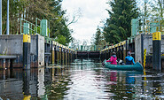 Schleuse Hakenberg, Foto: Lukas Freitag, Lizenz: Gemeinde Fehrbellin