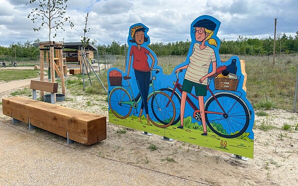 Nature Information Point at Lake Sedlitz, Foto: Julia Kussatz, Lizenz: Zweckverband Lausitzer Seenland Brandenburg