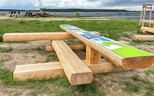 Nature Information Point at Lake Sedlitz, Foto: Julia Kussatz, Lizenz: Zweckverband Lausitzer Seenland Brandenburg