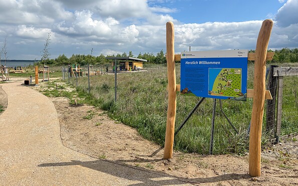 Nature Information Point at Lake Sedlitz, Foto: Julia Kussatz, Lizenz: Zweckverband Lausitzer Seenland Brandenburg