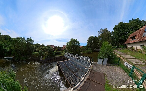 Wehr Altfriesack, Foto: Vanessa Haberland, Lizenz: Gemeinde Fehrbellin