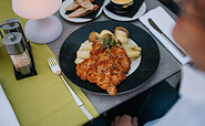 Kulinarik im Restaurant Lemon - Terrasse, Kongresshotel Potsdam, Foto: Steven Ritzer, Lizenz: Kongresshotel Potsdam