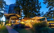 Freiluftbar Zeppelin vom Kongresshotel Potsdam, Foto: Steven Ritzer, Lizenz: Kongresshotel Potsdam