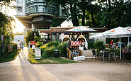 Freiluftbar Zeppelin vom Kongresshotel Potsdam, Foto: Steven Ritzer, Lizenz: Kongresshotel Potsdam