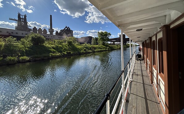 Ausblick , Foto: Raddampfer Alexander