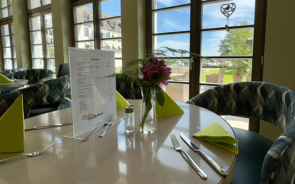 Restaurant in the Luisen Residence on Lake Zeuthen, Foto: Juliane Frank, Lizenz: Tourismusverband Dahme-Seenland e.V.