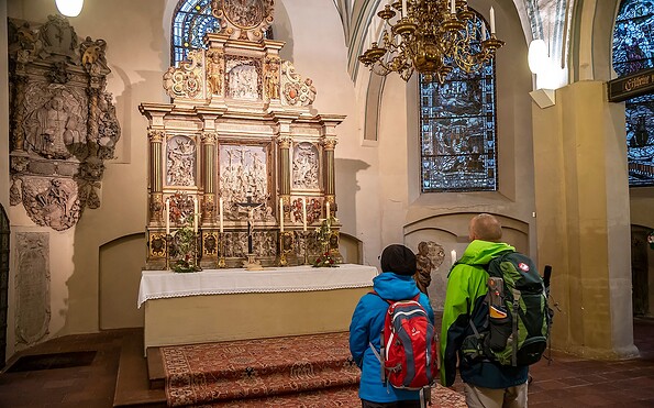 Innenraum kirche Lübben, Foto: Michael Zalewski, Lizenz: Landkreis Dahme-Spreewald
