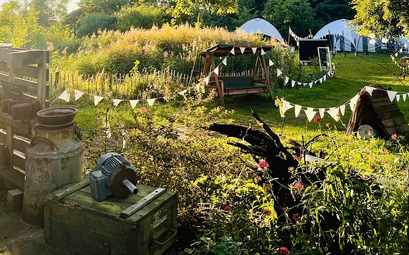 Garten Bensdorfer Mühle, Foto: D. Müller