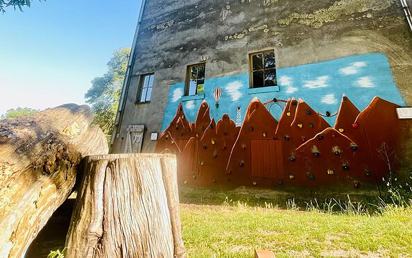 Kletterwand Bensdorfer Mühle, Foto: D. Müller