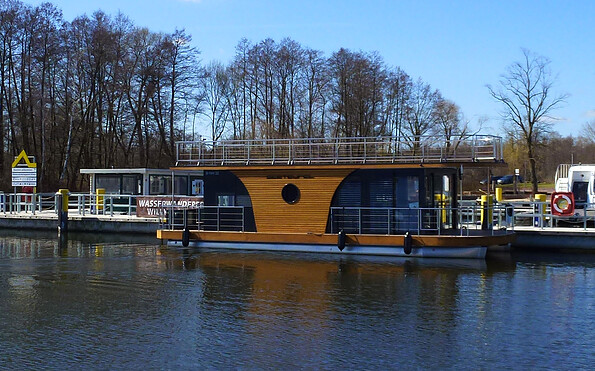 Nautilus-Houseboat in Wildau, Foto: Juliane Frank, Lizenz: Tourismusverband Dahme-Seenland e.V.