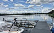 Blick auf den Zemminsee am Biergarten Steghaus, Foto: Norman Siehl, Lizenz: Tourismusverband Dahme-Seenland