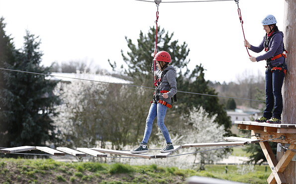 Hochseilgarten Herzberg, Foto: LKEE_Kai Hüttner, Lizenz: LKEE_Kai Hüttner