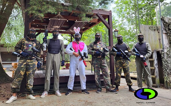 Gruppenbild, Foto: Paintball-Klaerwerk-Team , Lizenz: Paintball-Klaerwerk-Team