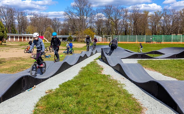 Pumptrack am Holzhof, Foto: Andreas Franke, Lizenz: Andreas Franke