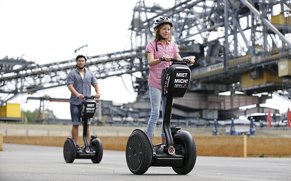 Segway an der F60, Foto: Kai Hüttner, Lizenz: Kai Hüttner
