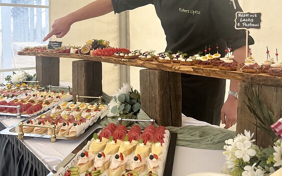 Robert Opitz und sein Catering, Foto: Kulinarik & Catering Robert Opitz, Lizenz: Kulinarik & Catering Robert Opitz