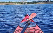 Kajak von KAYAKOMAT auf dem Bergeider See, Foto: Christoph Büttner, Lizenz: Christoph Büttner