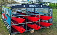 KAYAKOMAT-Station am Bergheider See, Foto: Christoph Büttner, Lizenz: Christoph Büttner
