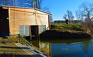 Wahrenbrücker Bootshaus, Foto: Tina Rosenthal, Lizenz: Tina Rosenthal