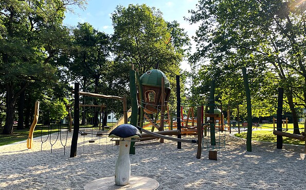 Spielplatz "Baumschätze", Foto: Natalie Schmidt, Lizenz: Tourismusverband Lausitzer Seenland e.V.