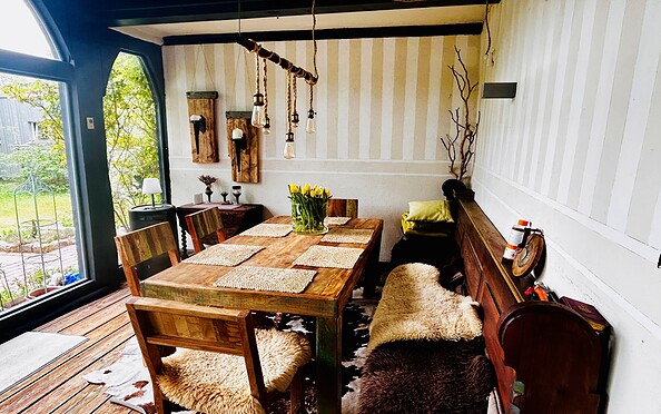 Landhaus Labes - Veranda, Foto: Hartmut Koch, Lizenz: Hartmut Koch