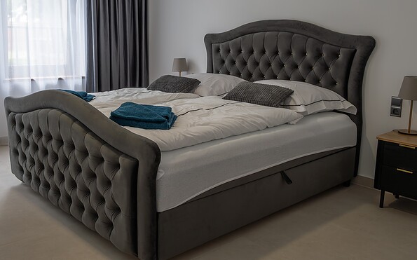 Schlafzimmer, Foto: R. Trasca, Lizenz: Wirtschaftsfördergesellschaft Prignitz GmbH