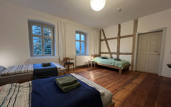 Gästezimmer Atelierhof Werenzhain, Foto: Maysun Kellow, Lizenz: Maysun Kellow
