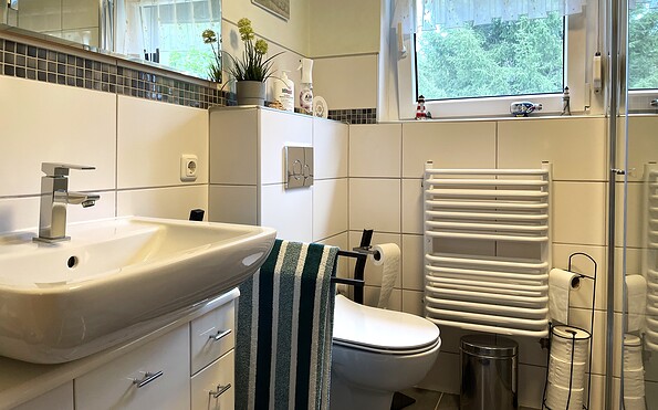 Badezimmer, Foto: Ulrike Haselbauer, Lizenz: Tourismusverband Lausitzer Seenland e.V.