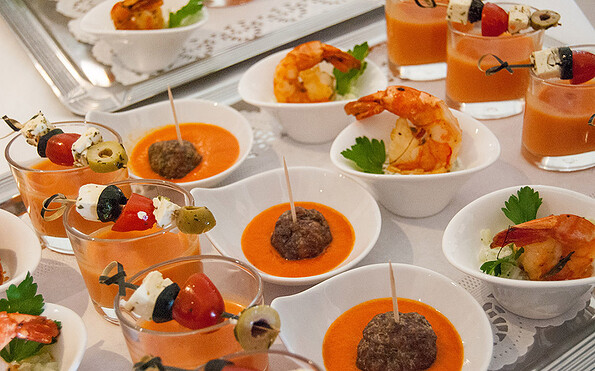 Restaurant BlauHaus - Fingerfood, Foto: ElsterWerk, Lizenz: ElsterWerk