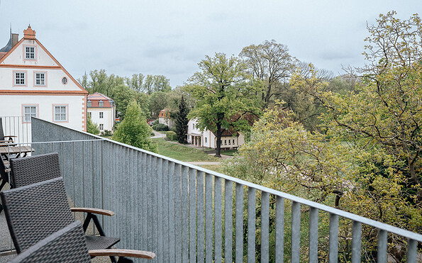 Wassermühle am Schloss - View from the balcony, Foto: Frau Ahner, Lizenz: Galand Service GmbH