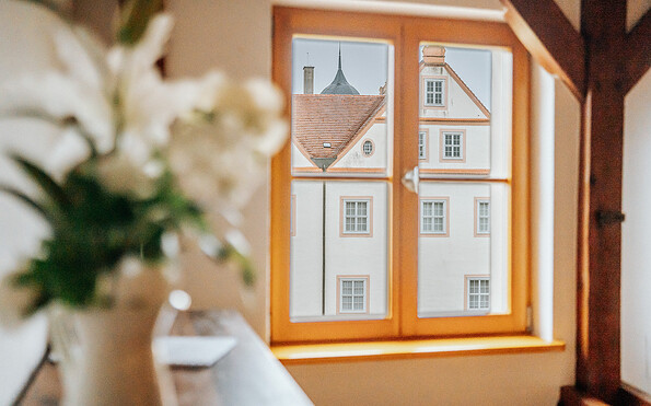 Ferienwohnungen in der Wassermühle am Schloss - View to the castle, Foto: Frau Ahner, Lizenz: Galand Service GmbH